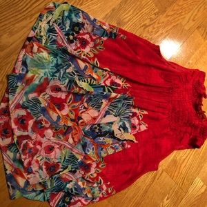 Anthropologie Beautiful printed top barely worn